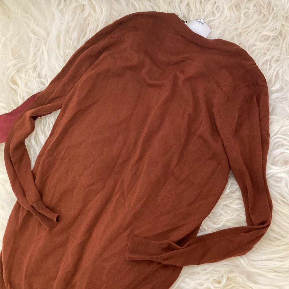 3.1 PHILLIP LIM Merino Wool V-Neck Sweater - Picture 11 of 12